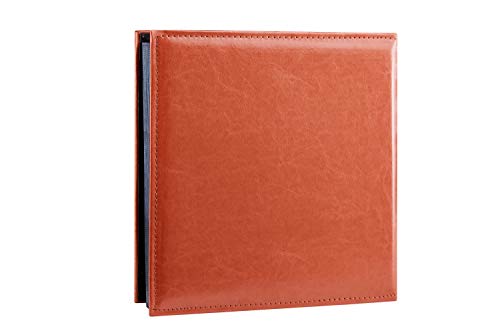 Artmag Photo Album 4x6 1000 Photos, Large Capacity Wedding Family Leather Cover Picture Albums Holds Horizontal and Vertical 4x6 Photos with Black Pages(Brown) - Thumbnail 5