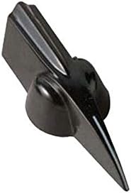 Knob, Round Shaft, 6.35 mm, Phenolic, Pointer Bar with Indicator Line, 50.29 mm, 2350 Series