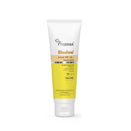Fixderma Shadow A-Gel SPF 50+ Sunscreen PA+++ | For Oily & Acne-P...