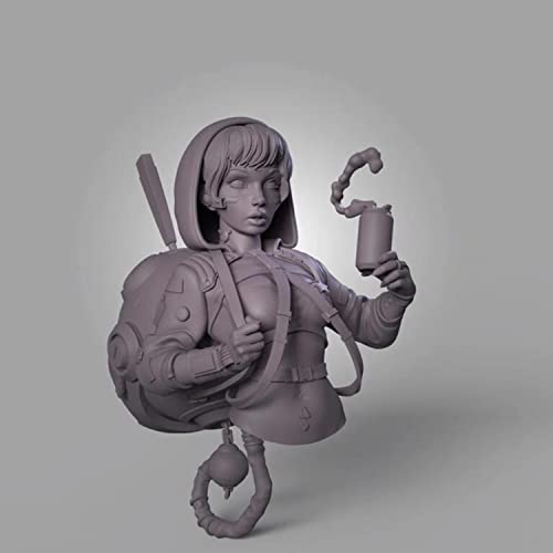 Figura Bustos Mujer Oficial Modelo 1:10 en Resina miniatura 1
