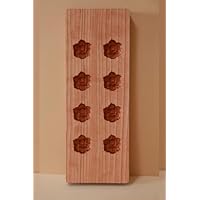 Amazon.co.jp: KUNNKENN 干菓子木型 落雁 打菓子木型 八種 さくら