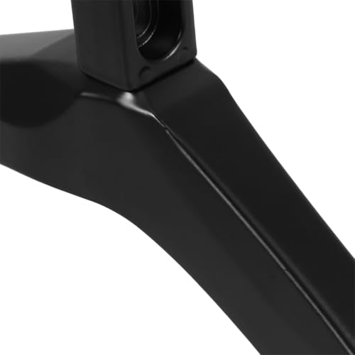Support TV surélevé de table sans perçage avec base stable pour écran de chambre