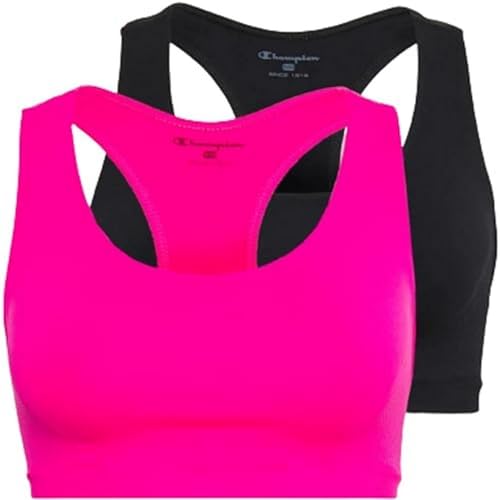 Champion Seamless Bra sujetador deportivo doble sin costuras pack de 2 de alta elasticidad