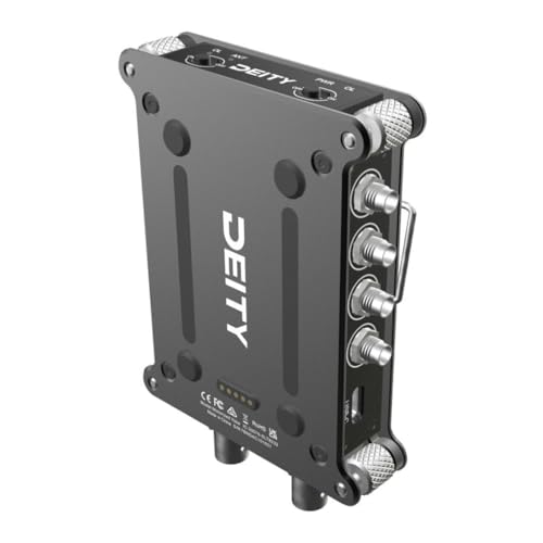 Deity SRD Mini Portable Ultra-Lightweight 4-Channel Radio Frequency Distribution Device with Active Splitter and Wide Frequency Range (Black)