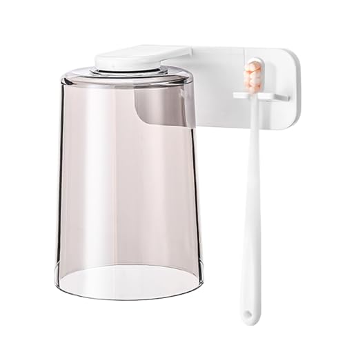 Vasos para Enjuague Bucal,Organizador De Almacenamiento Magnético Sin Perforación,Soporte Invertido para Vasos De Enjuague Bucal - para Baño Ducha Hogar Residencia Oficina Hotel Autocaravana