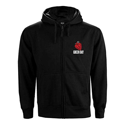 Encuentra la mejor selección de Libro idiotizadas los diez mejores. 1 Green Day American Idiot Sudadera con capucha con cierre, tamaño mediano