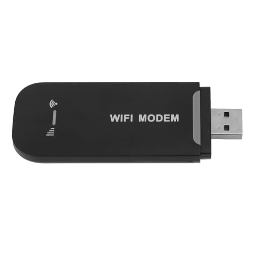 Image of Dioche 4G LTE Portable WiFi Hotspot with SIM Slot Compact Travel Router for 10 Devices Fast USB Powered Internet Anywhere Secure Sharing for Phones Laptops Tablets (Black)