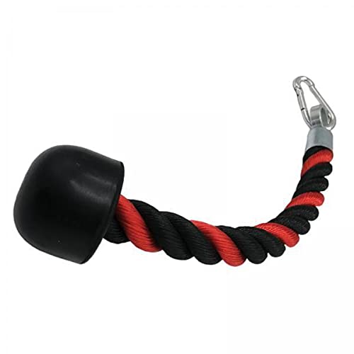 MYADDICTION 2xTriceps Rope Single Grip Pulley Cable Attachment Pull Down LAT Handle Red-image-21