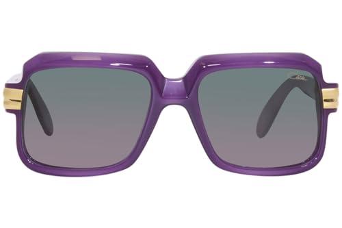 Cazal Legends 607/3 016 Sunglasses Violet/Green Gradient Square Shape 56mm2