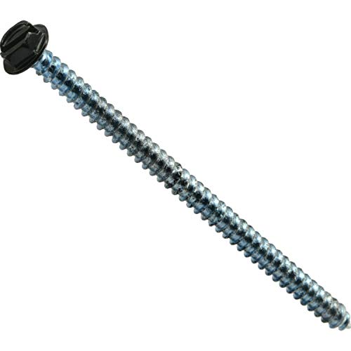 Cierre 014973502522 tornillos de chapa para evitar vibraciones en metal negro