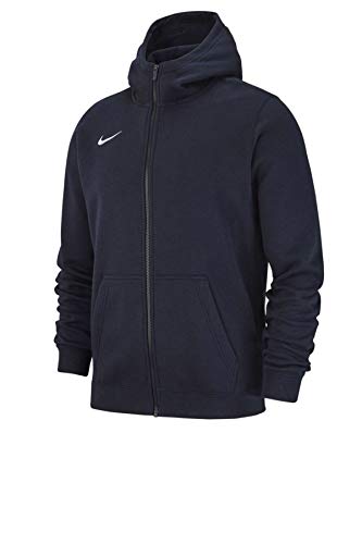 Nike Kinder Y Hoodie Fz Flc Tm Club19 Kapuzenjacke , Blau...