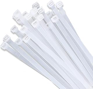 Beyaz Cırt Kelepçe, 8x400 mm, 100 Adet