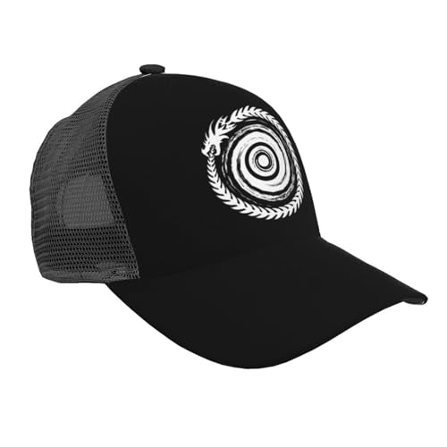 Snake Symbol of Ouroboros Unisex Mesh Baseball Caps - Classic Adjustable Hat