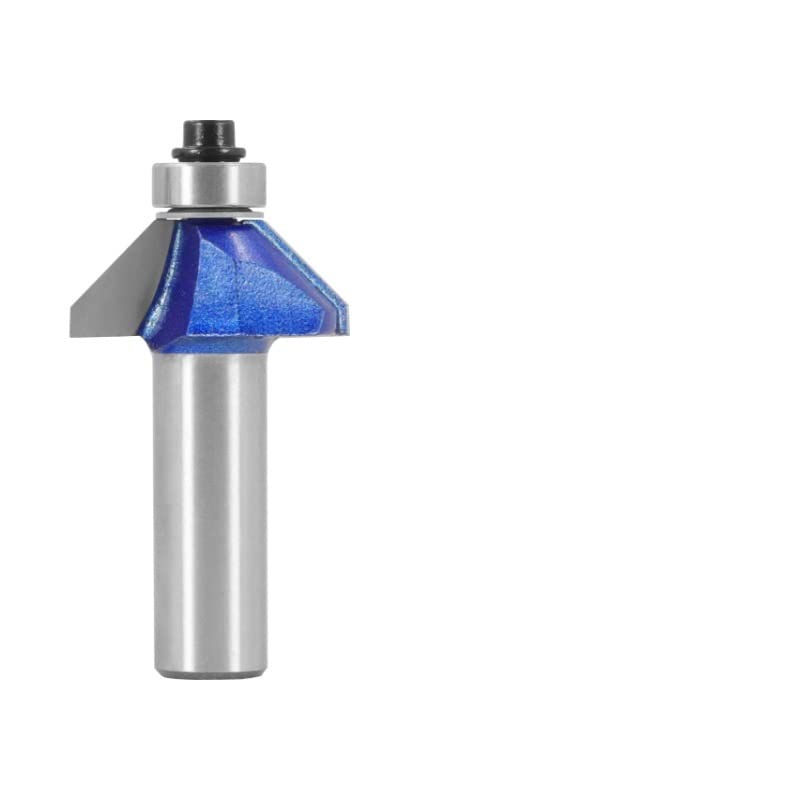 Fresa de carpintería de tungsteno de carburo for fresadora de carpintería de carburo de 45 Grados (Size : 4pcs 12 Shank)