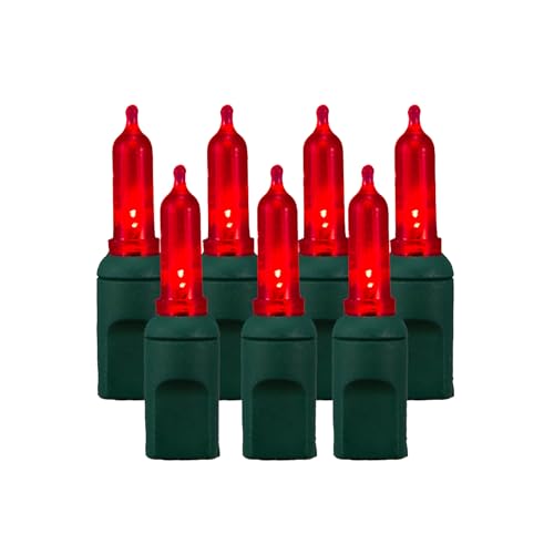 Pro Christmas T5 LED Holiday Lights - 70 Bulbs, 23.3ft - Professional Grade Indoor Outdoor Smooth String Lights for Christmas Trees and Decor - Red Pro Christmas T5 LED Holiday Lights - 70 Bulbs, 23.3ft - Professional Grade Indoor Outdoor Smooth String Lights for Christmas Trees and Decor - Red