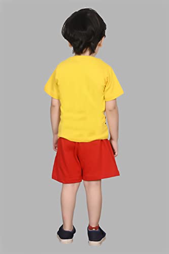 Image of TADEO T-shirt & Shorts Set for Boys | Top & Bottom Set for Kids | 2 Pc Set for Children | Coordinate Set for Toddlers | All