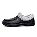 YUKTOPA Menâ€˜s Slip Resistant Clogs Slip On Work Shoes Waterproof Slip Resistant Chef Shoes Safety Working Shoes for Kitchen Garden Nursing Restaurant Hospital Black46
