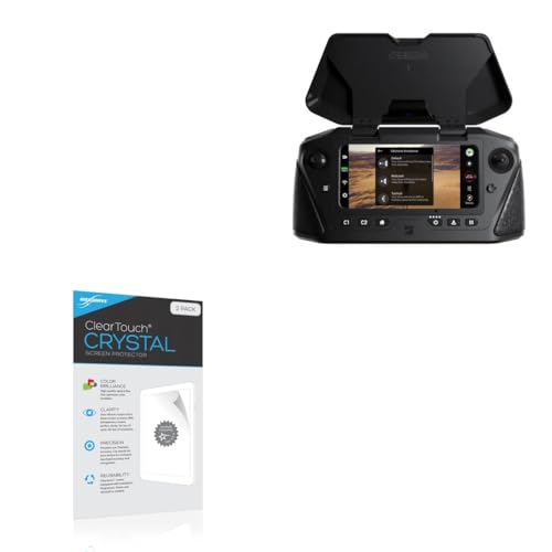 BoxWave Screen Protector Compatible with Skydio Enterprise Controller - ClearTouch Crystal (2-Pack), HD Film Skin - Shields from Scratches