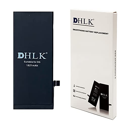 DHLK® TI Line Batería Compatible con iPhone 8 (A1863, A1905, A1906) - Capacidad 1821 mAh - Producción 2022 Cover