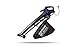 WOLFGANG Soffiatore Elettrico Giardino, Aspiratore Foglie 3 in 1, Aspirafoglie Trituratore, Soffiatore Elettrico Blu Velocità fino 270 km, Tritura Foglie con Sacco 35 L