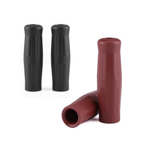 Juego de empuñaduras de goma de 22mm para manillar de moto compatible con Honda y Yamaha 4