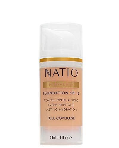 Natio SPF15 Flawless Foundation, Light Medium, 30ml