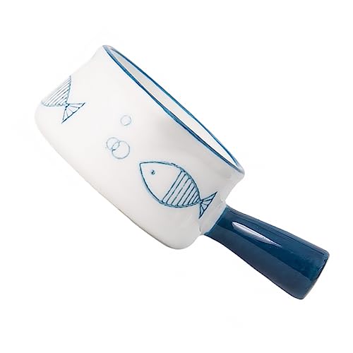STOBAZA European Style Milk Cup Ceramic Sauce Dish Long Lasting for Restaurant