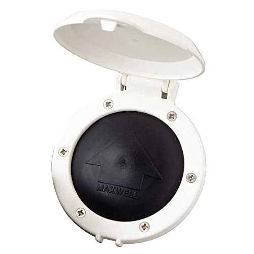 Windlass Footswitch Covered Foot Switch All Volt. White #TOP7