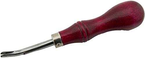 C.S. Osborne Leather Edger #127 Edge Tool, Size 1 to 4, Made in USA (2(1/16