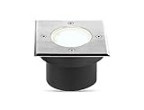 EFFIZIENTES LICHT - Inklusive austauschbarem 230V LED Leuchtmittel in 5 Watt Tageslicht 4000K (Dimmbar) für Sicherheit und ein tolles Ambiente