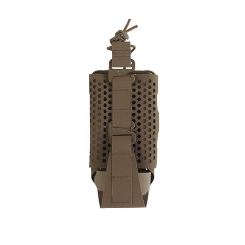 Custodia Radio Tattica, Accessorio Tattico In Nylon Con Regolazione Del Gancio A G E Attacco M, 8,5x18 Cm, Leggera For Attività Squadra, Giochi Tattici, Oggetti Scena For Film(CB)