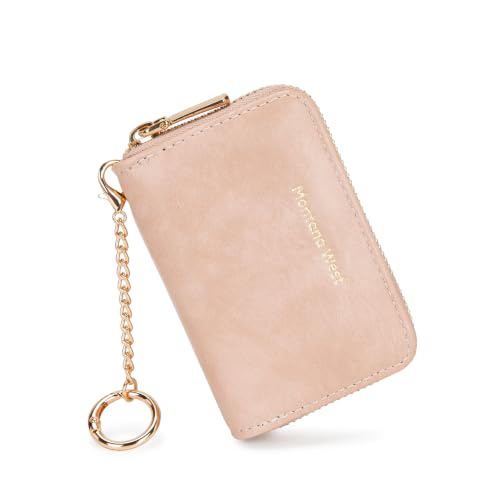 Image of Montana West Small Credit Card Holder for Women Rfid Blocking Compact Card Organizer Multiple Card Slots With Zipper