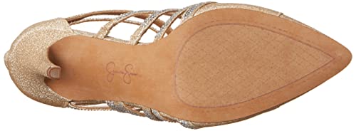 Jessica Simpson Womens Parminda Faux Suede Caged Pumps4