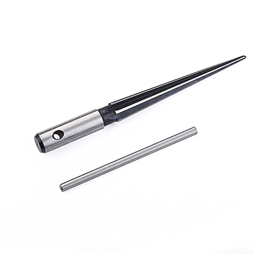 Fongmore T Handle Tapered Reamer 6 Fluted Chamfer Reaming Tool Guitar Bridge Pin Hole Handle Tapered Reamers Woodworker Luthier Tool 1/8"-1/2" (3-13mm) - Image 4
