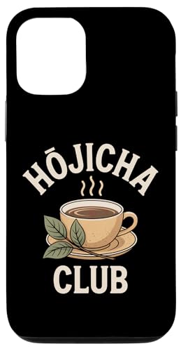 HOJICHA CLUB TEA �ق����� ���΂������{�� �}�{ ���t �J�t�F �a�� �����b�N�X �X�}�z�P�[�X iPhone 12/12 Pro �p