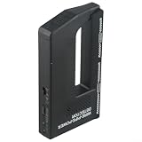 Buscador de pernos Escáner de pared Detector de metales para madera Cable de CA Vigueta de cable vivo Detección de tuberías con alarma de audio 7.8cm