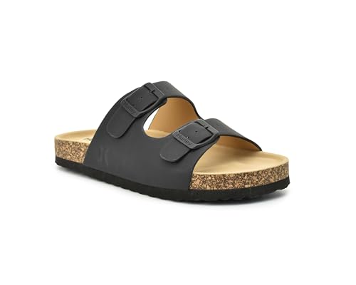 Hurley Kids Slide Sandal – Adjustable Double Strap Slip-On, Cushioned Footbed, Lightweight & Durable Little & Big Kids Jam