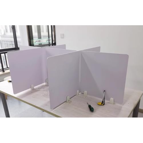 Poste de travail de table isolé grâce à la cloison de bureau - 7