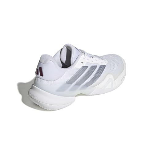 Image of adidas Mens Barricade 14 Tennis Sneakers Shoes - Black, Orange