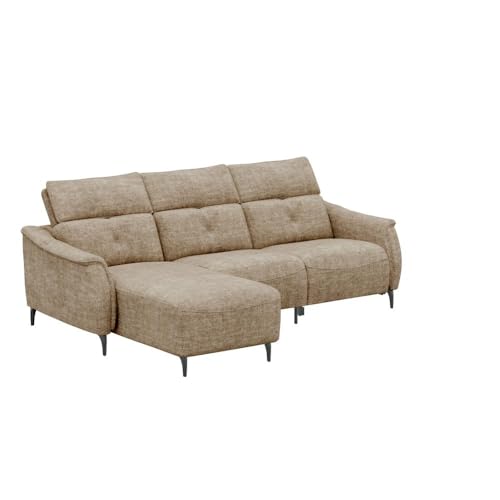 Image of Wakefit Curacao L Shape Sofa Set with Motion (2 Seater + Left Aligned Chaise)