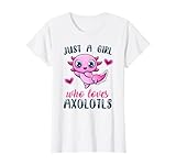 Photo Gallery just a ragazza che ama axolotls divertente axolotl lover women kid maglietta Photo Gallery just a ragazza che ama axolotls divertente axolotl lover women kid maglietta