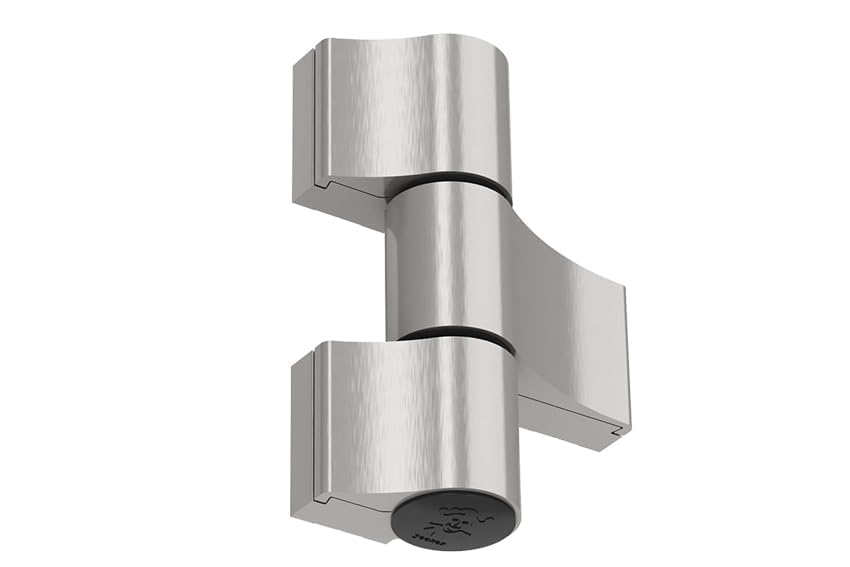 Charnière pour porte en aluminium 160 kg paumelle à visser 3 ailes Jocker 67mm