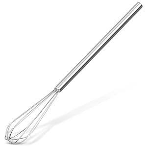 Mini Whisk, Stainless Steel Small Hand Whisk & Egg Beater for Blending, Beating, Stirring, Cooking and Baking
