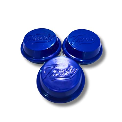 Trosky Vitilla Training Disks – Dominican-Style Street Baseball Game for Hand-Eye Coordination, Reaction Speed & Infield Skill – Baseball & Softball Training Aid for All Ages (Navy Blue)