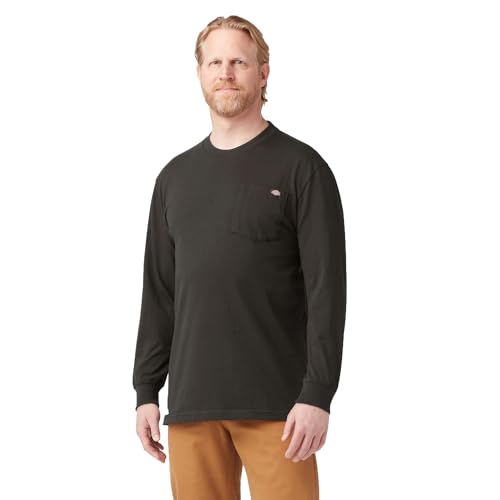 Image of Dickies Men's Big and Tall Long Sleeve Heavyweight Crew Neck