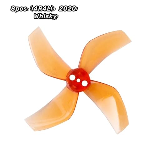 Hélice PC 4 pales D51 2020 2 pouces pour drone Tinywhoop 85X