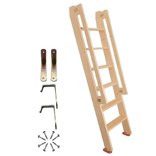 Échelle d'escalade pour handicapé en bois avec double rampe - 2