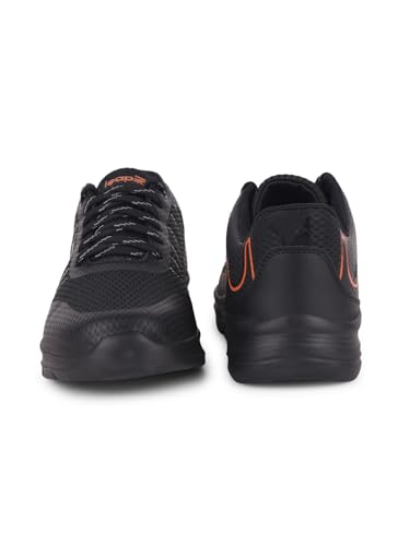 Image of Liberty LEAP7X ZIGGY-1E Sports Shoes for Men with Mesh Upper | EVA Sole Lacing Running Shoes | Memory Foam Insole | Walking, Gym, Outdoor Wear | Quick-Wear Elastic Laces | Comfortable Footbed