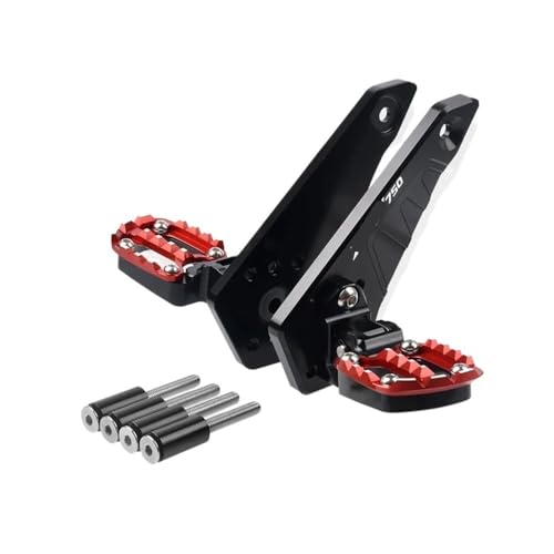 Repose-pieds passager XADV 750 : finis les pieds qui glissent en voyage (2021-2023)
