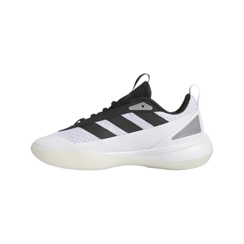 adidas Unisex-Kids Front Court Basketball, White/Black/White, 4